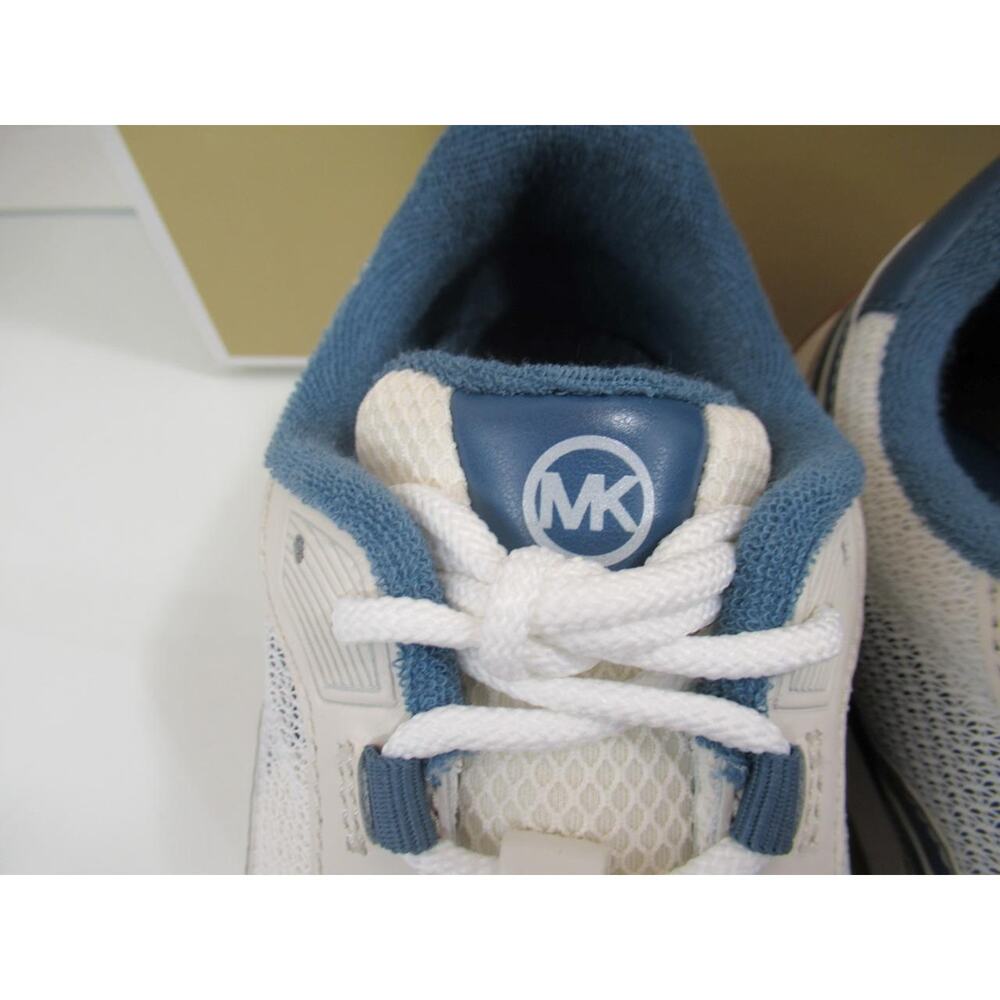 Michael Kors Byrdie Trainer Lace Up Sneakers Dark Chambray Multi - Picture 6 of 12